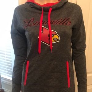 Louisville Cardinal Athletic Pullover Hoodie